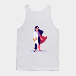 NURSE & DOCTOR SUPERHERO Tank Top